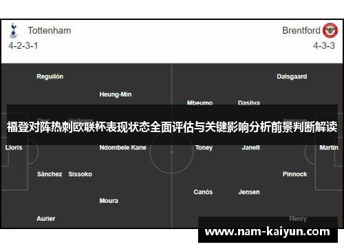 福登对阵热刺欧联杯表现状态全面评估与关键影响分析前景判断解读